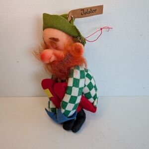 Vintage Jestia Japan Hillbilly Knee Hugger ornament Sleepy Eyes Shelf Sitter